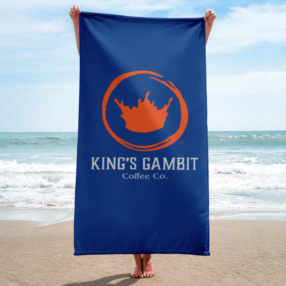 King's Gambit Vibrant Beach Towel